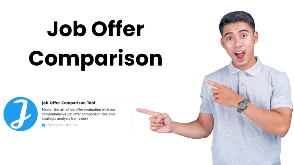Job Offer Comparison Tool