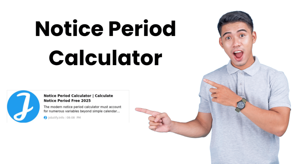 Notice Period Calculator
