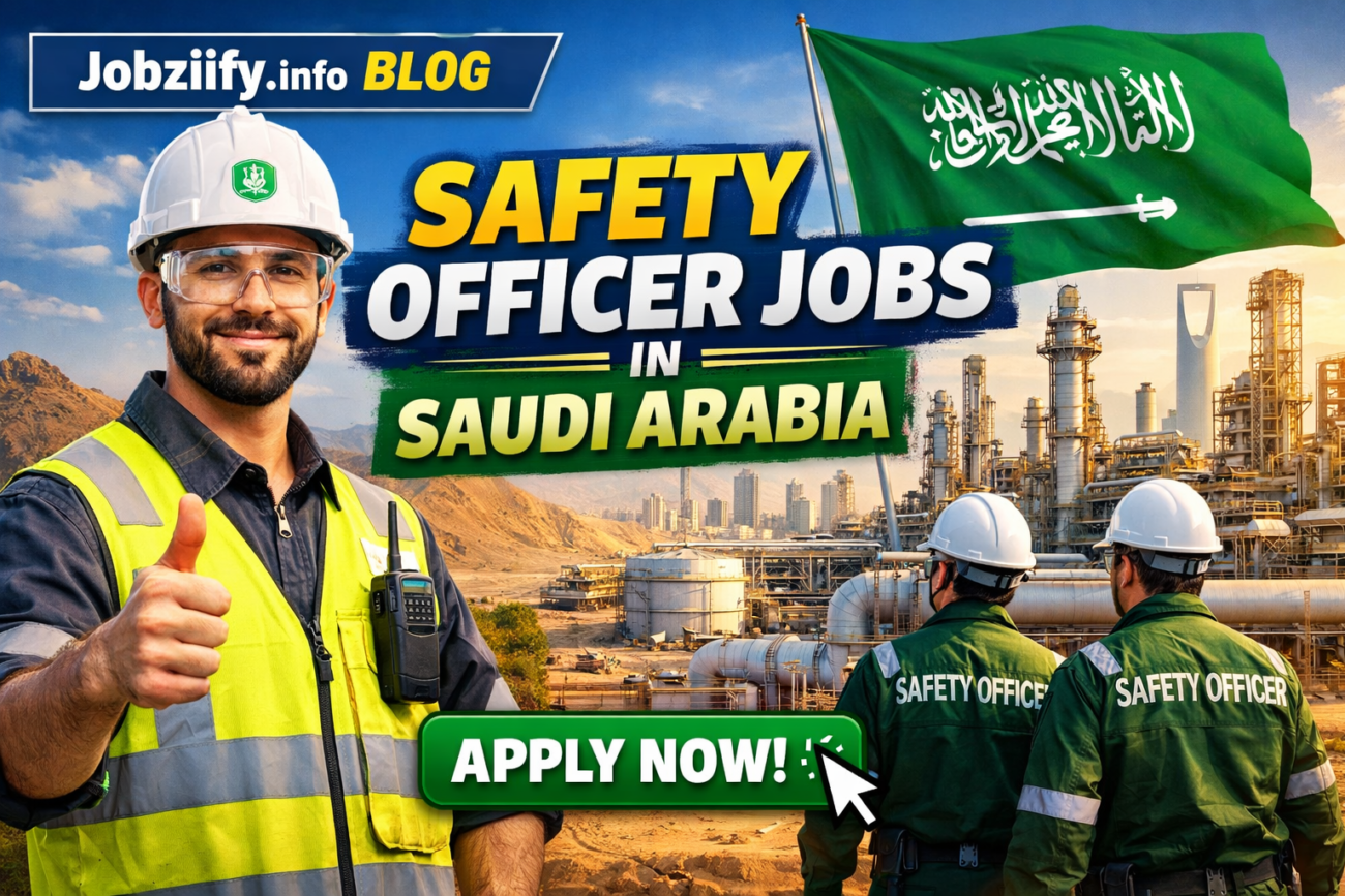 Safety Officer Jobs in Saudi Arabia